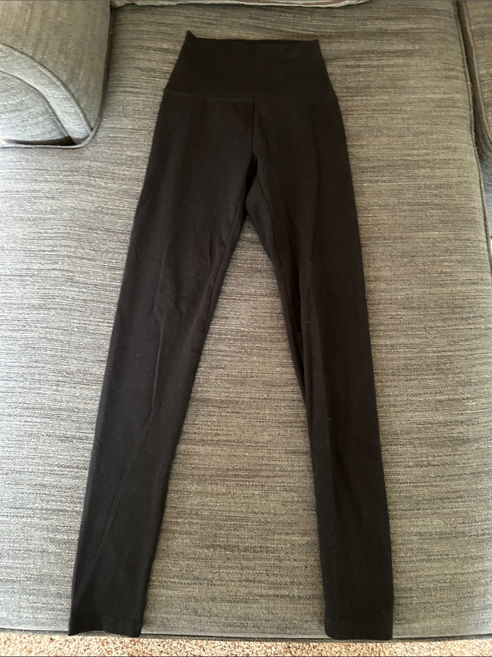 aerie offline Black High-Waist Leggings, size XS